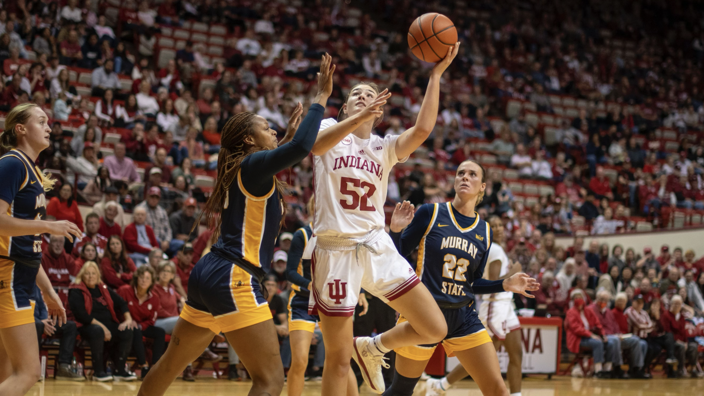 No. 18 Indiana bounces back in 112-79 victory against Murray State